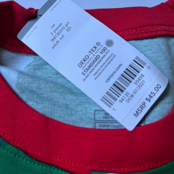 NEW Christmas Adult Santa Snug Fit Cotton PJs Holidays Festive Unisex - Picture 10 of 14